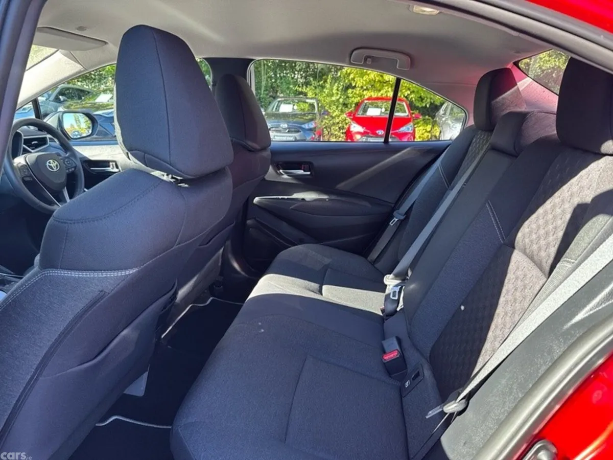 Toyota Corolla Saloon, Petrol Hybrid, 2026, Red