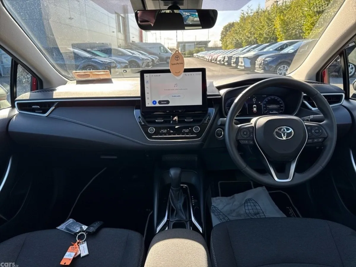 Toyota Corolla Saloon, Petrol Hybrid, 2026, Red
