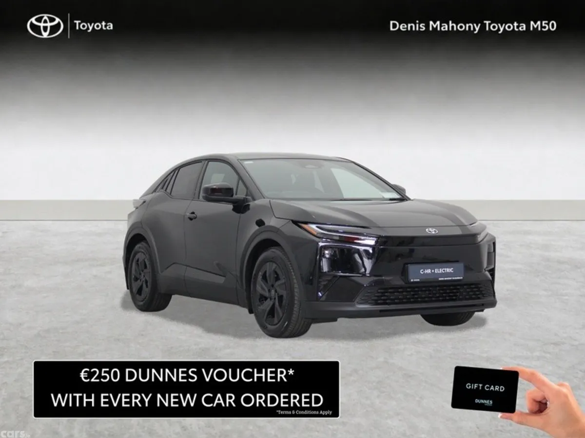 Toyota C-HR SUV, Electric, 2027, Black