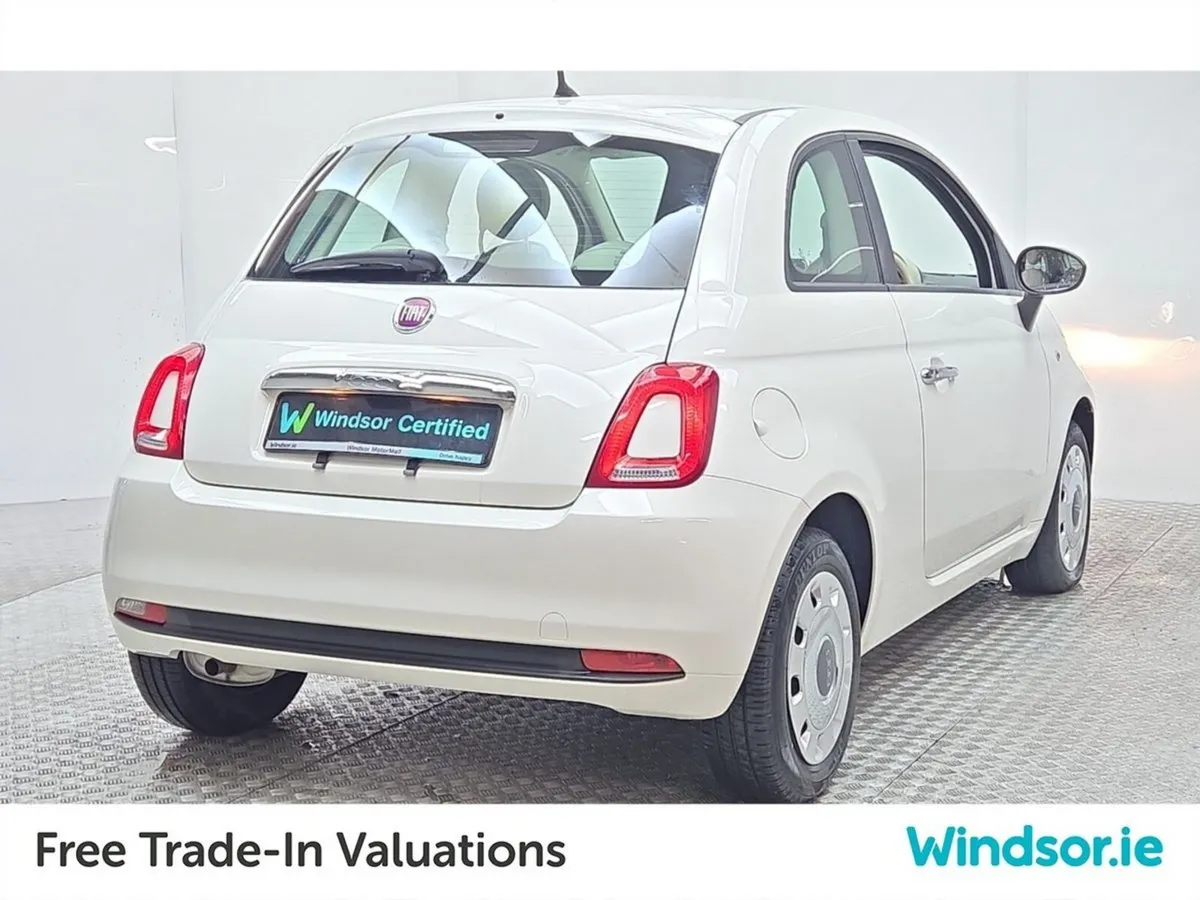 Fiat 500 Hatchback, Petrol, 2018, White