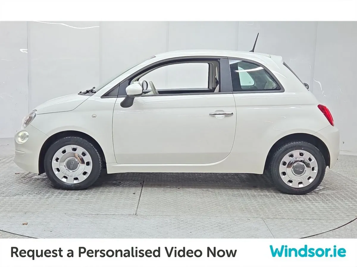 Fiat 500 Hatchback, Petrol, 2018, White