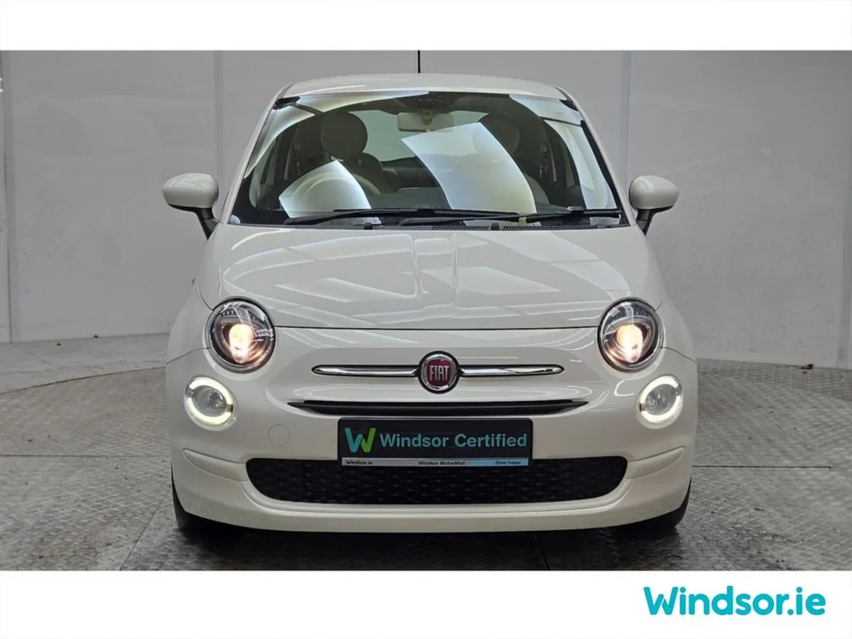 Fiat 500 Hatchback, Petrol, 2018, White