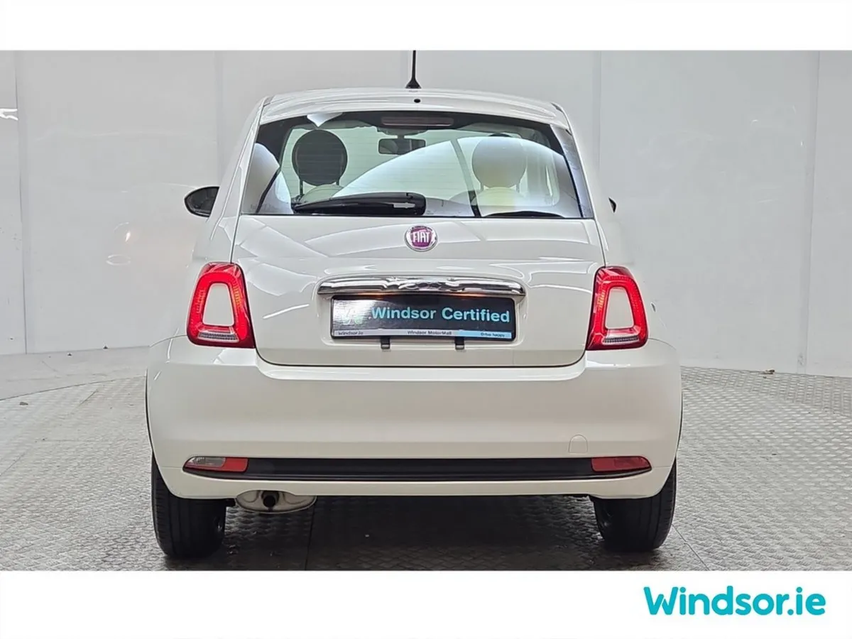 Fiat 500 Hatchback, Petrol, 2018, White