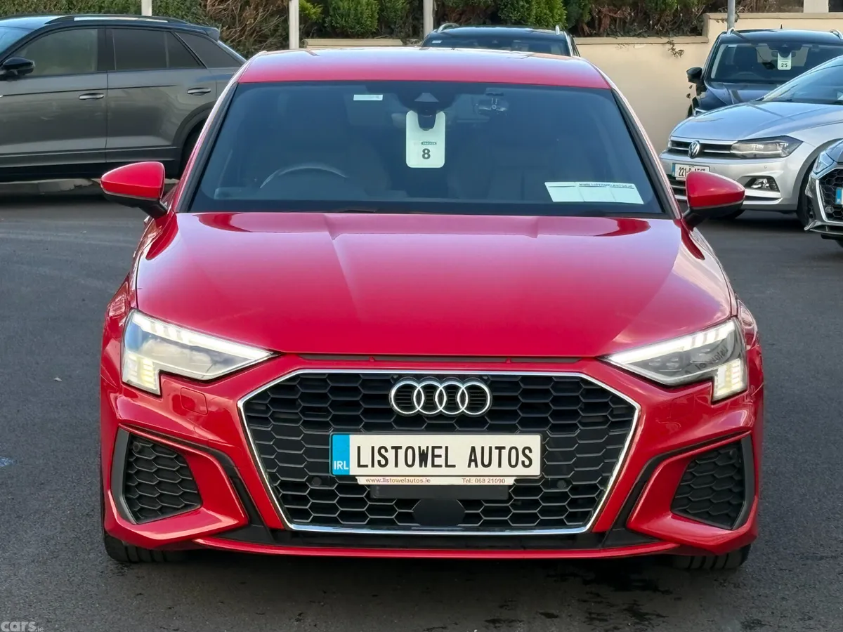 Audi A3 Saloon, Petrol, 2021, Red