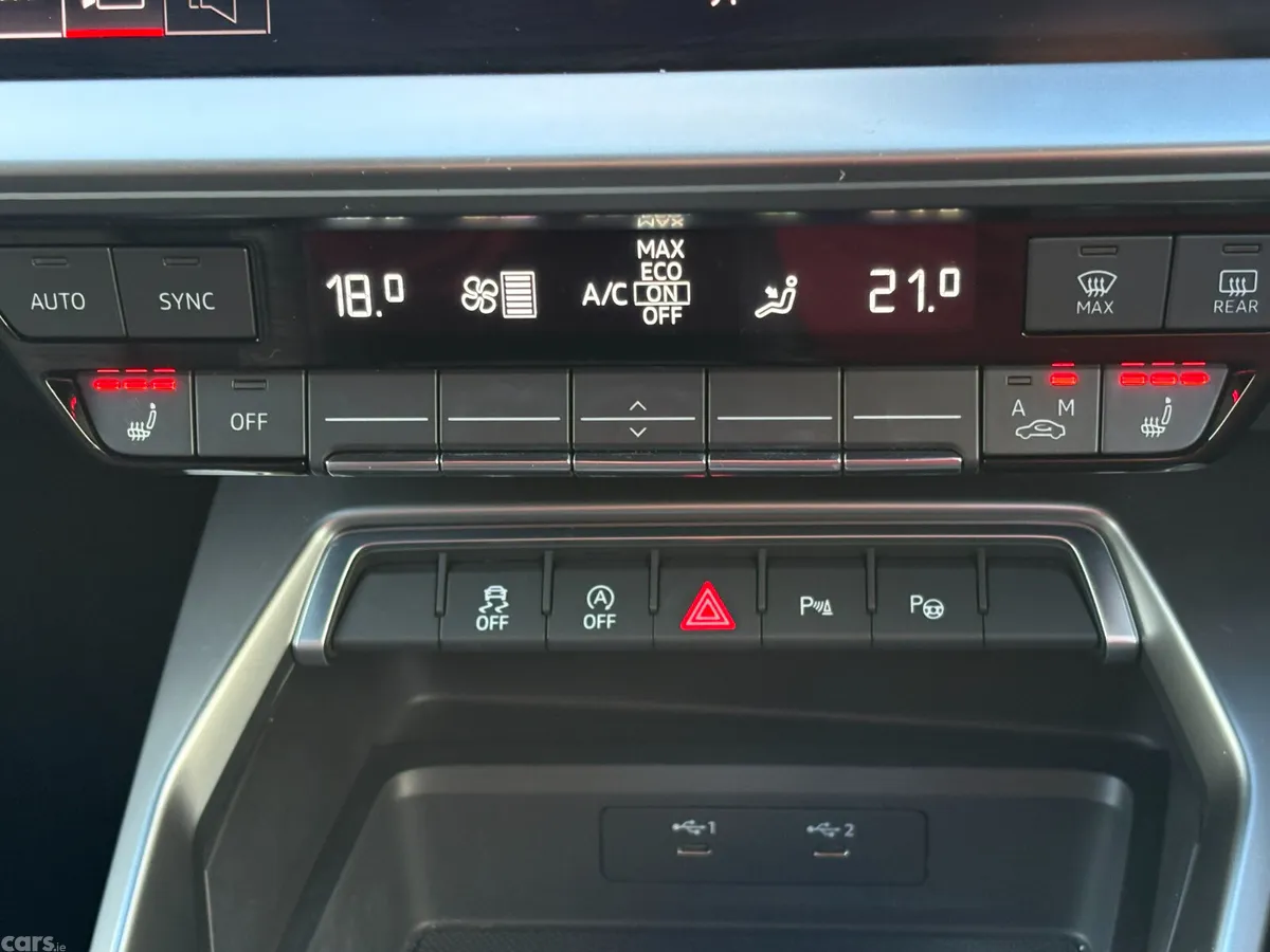 Audi A3 Saloon, Petrol, 2021, Red