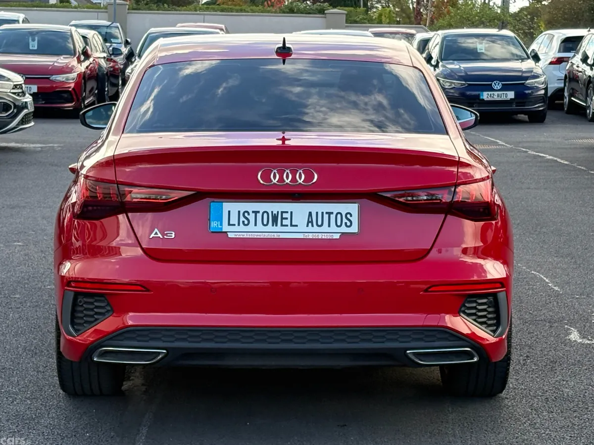 Audi A3 Saloon, Petrol, 2021, Red