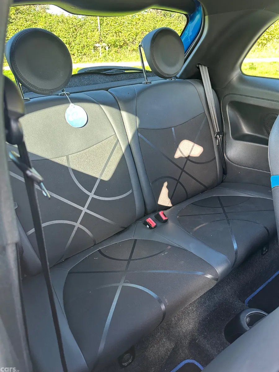 Fiat 500 Hatchback, Petrol, 2017, Blue