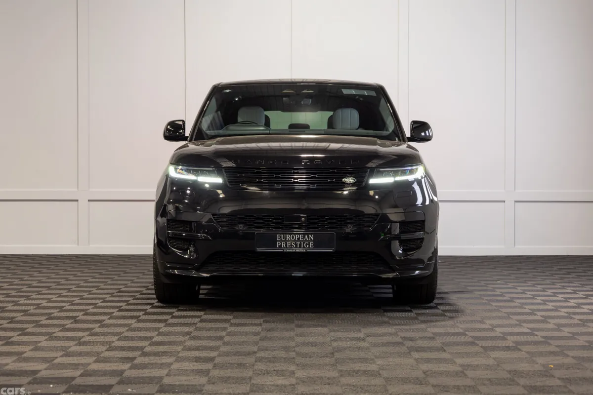 Land Rover Range Rover Sport SUV, Petrol Plug-in Hybrid, 2024, Black