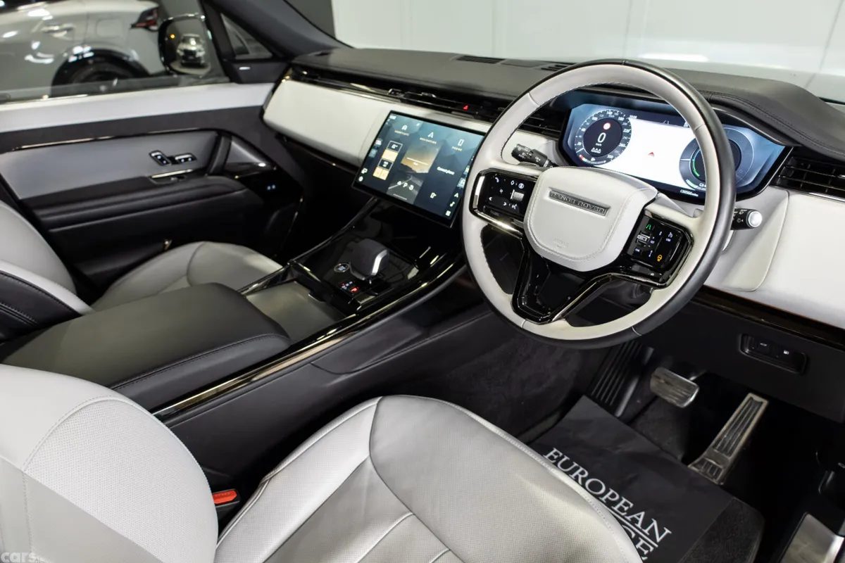 Land Rover Range Rover Sport SUV, Petrol Plug-in Hybrid, 2024, Black