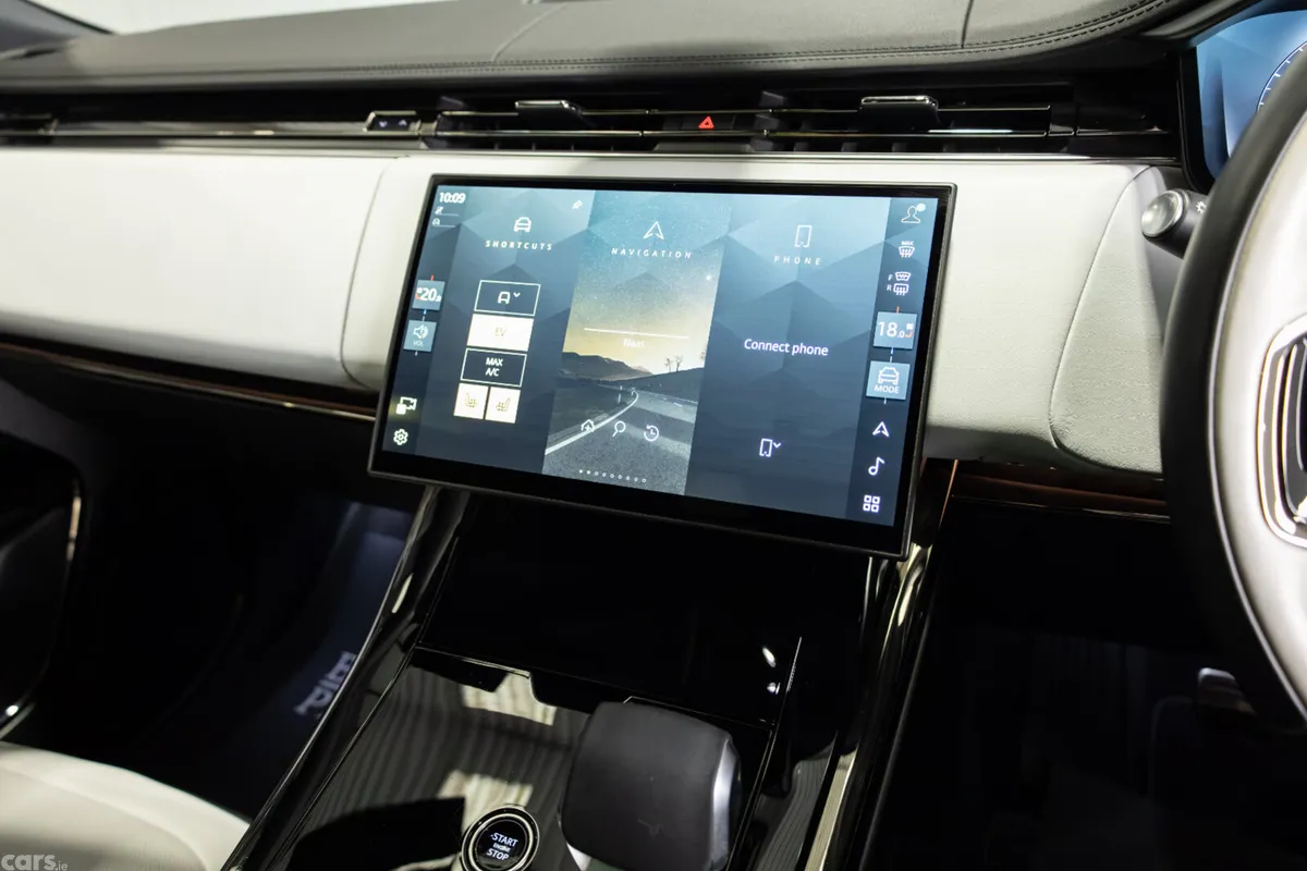 Land Rover Range Rover Sport SUV, Petrol Plug-in Hybrid, 2024, Black