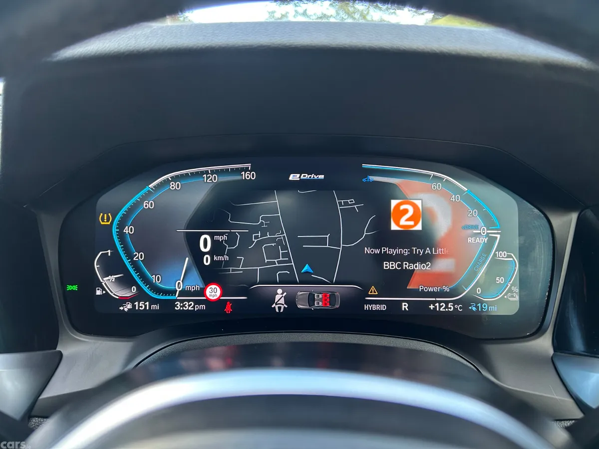 BMW 3-Series Saloon, Petrol Hybrid, 2022, Blue