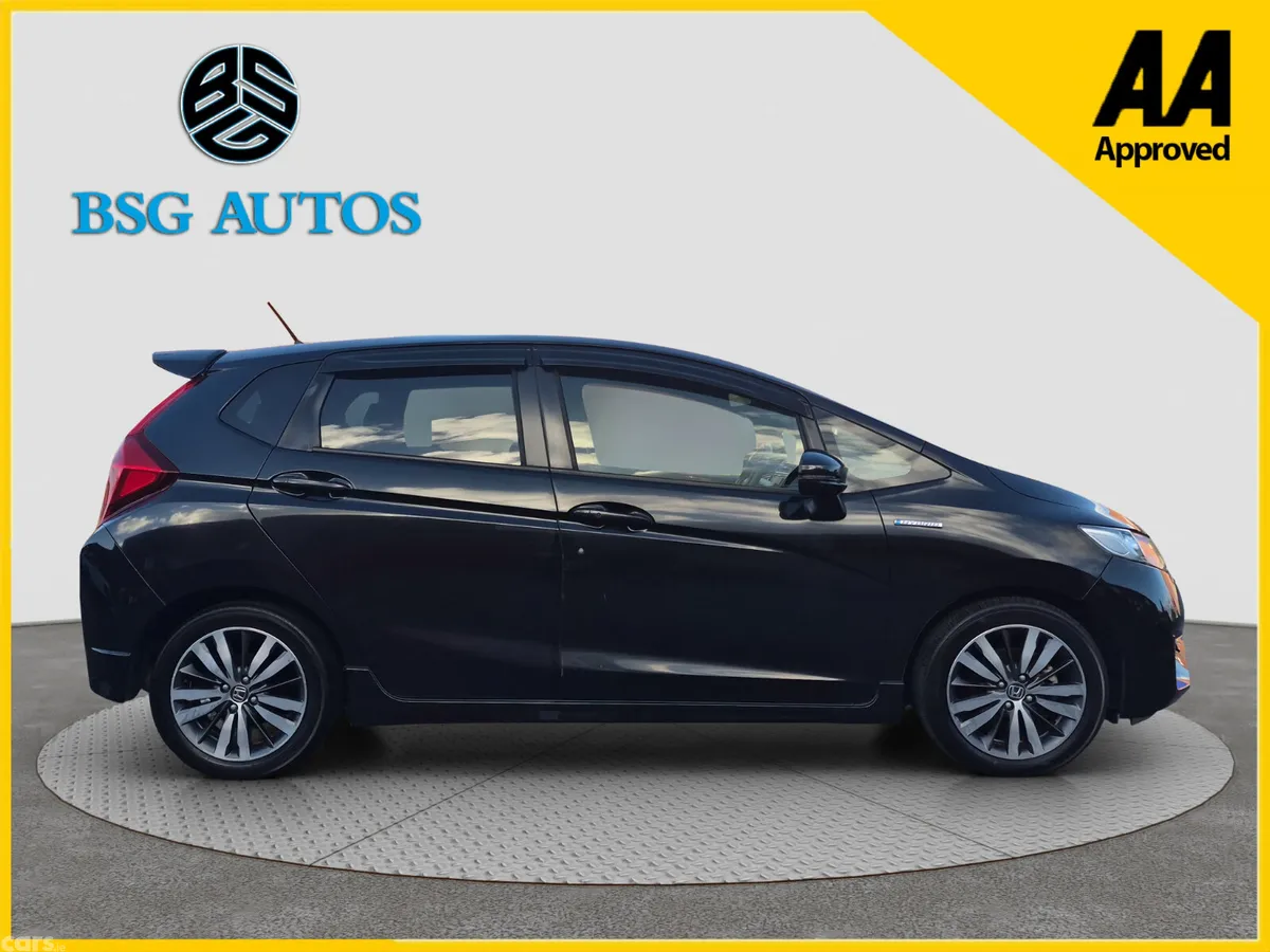 Honda Fit Hatchback, Petrol Hybrid, 2014, Black