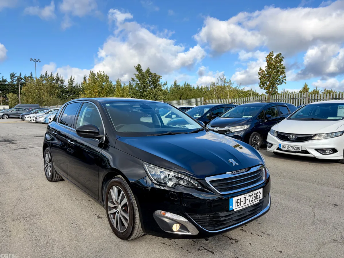 Peugeot 308 Hatchback, Petrol, 2016, Black