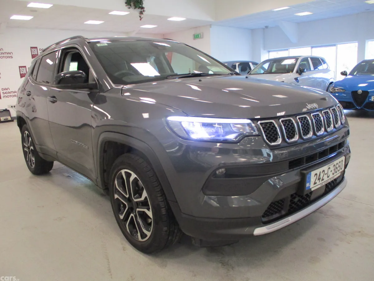 Jeep Compass SUV, Petrol Hybrid, 2024, Grey
