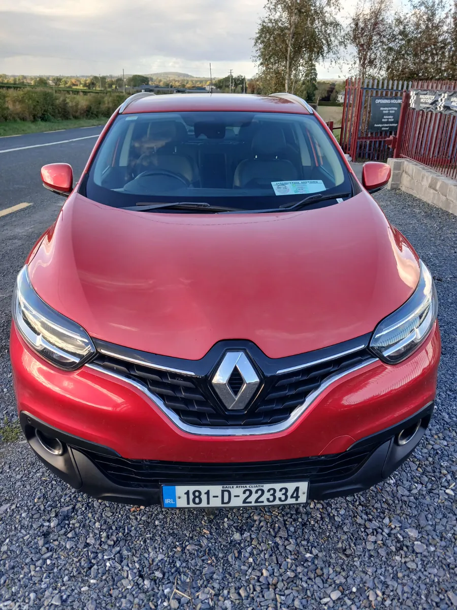 Renault Kadjar SUV, Diesel, 2018, Red