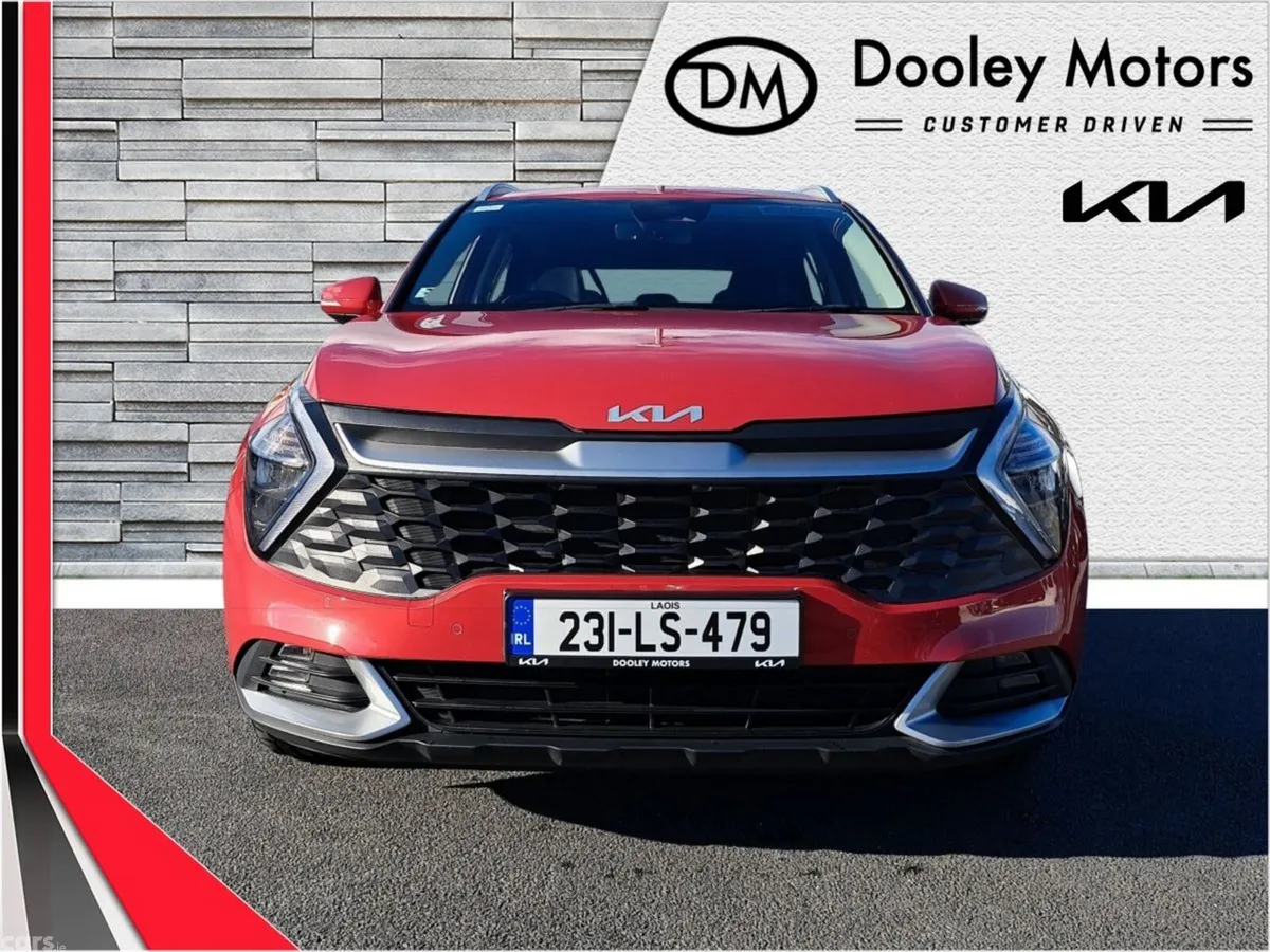 Kia Sportage SUV, Diesel Hybrid, 2023, Red