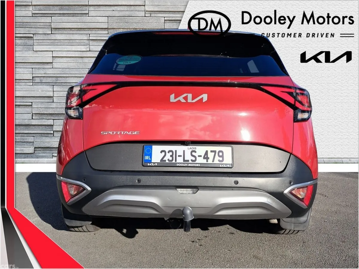 Kia Sportage SUV, Diesel Hybrid, 2023, Red