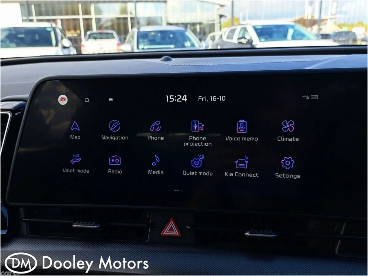 Kia Sportage SUV, Diesel Hybrid, 2023, Red