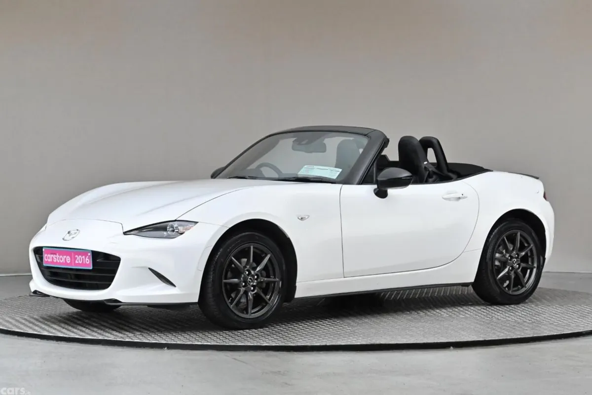 Mazda MX-5 Convertible, Petrol, 2016, White