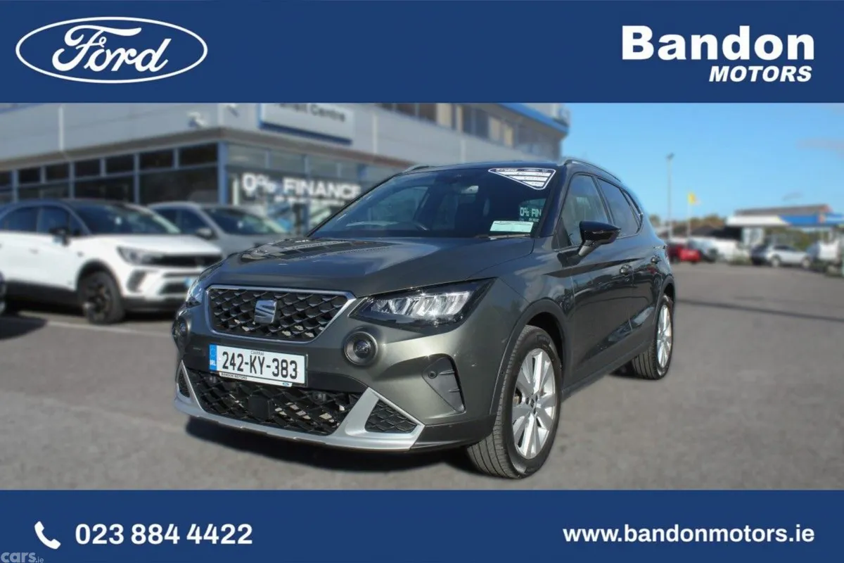 SEAT Arona SUV, Petrol, 2024, Green