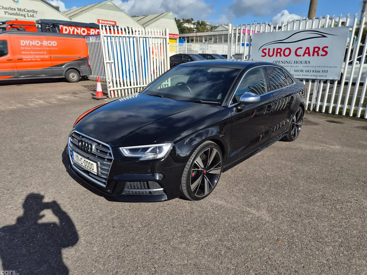 Audi S3 Saloon, Petrol, 2017, Black
