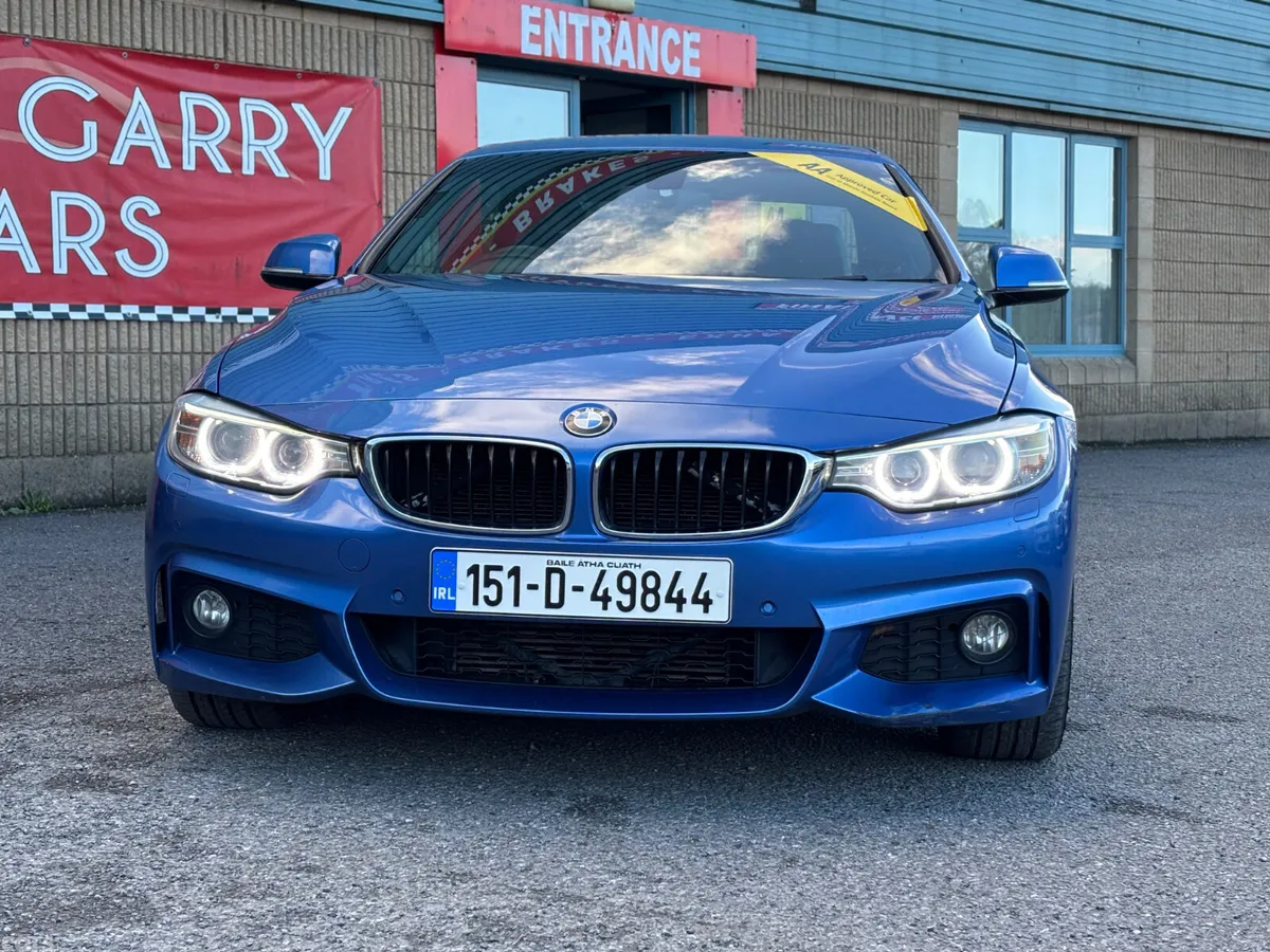 BMW 4-Series Convertible, Diesel, 2015, Blue
