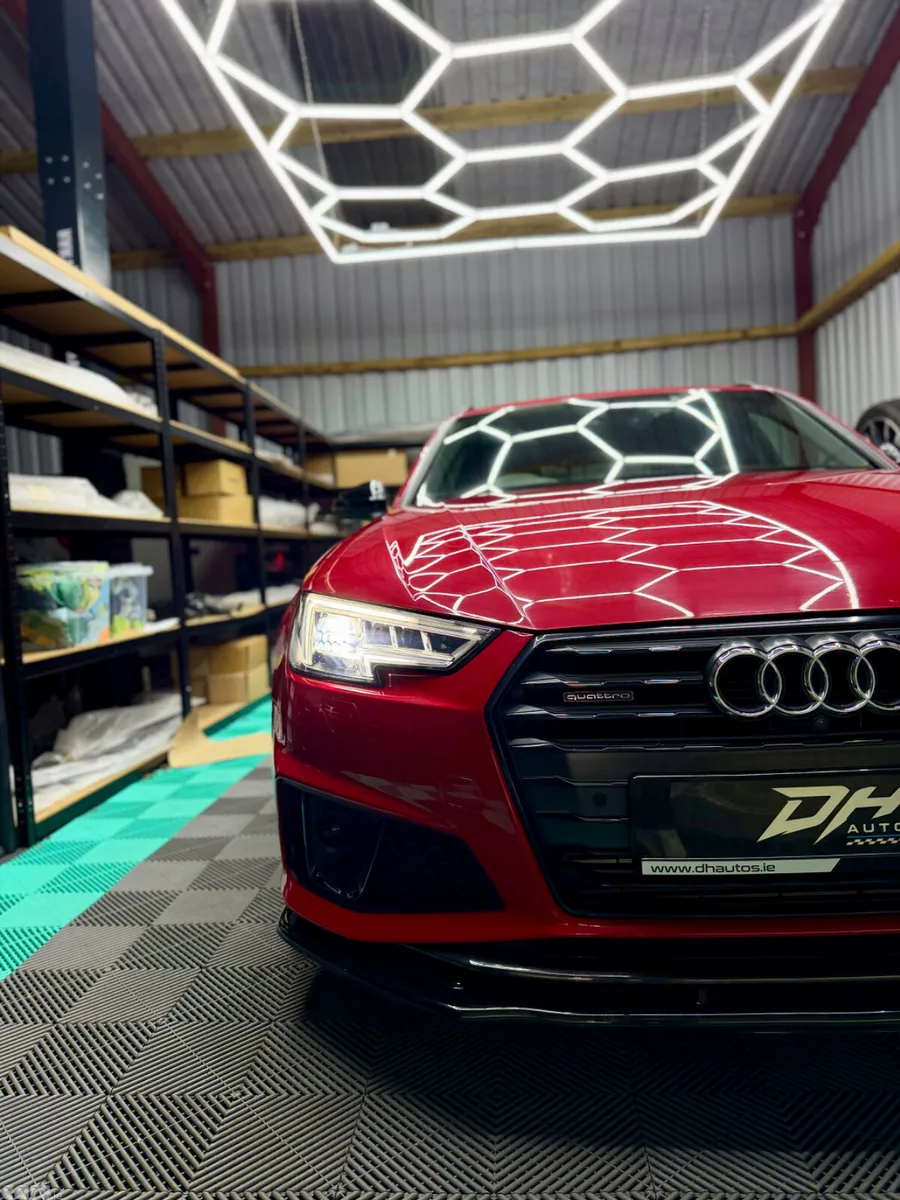 Audi A4 Estate, Petrol, 2019, Red