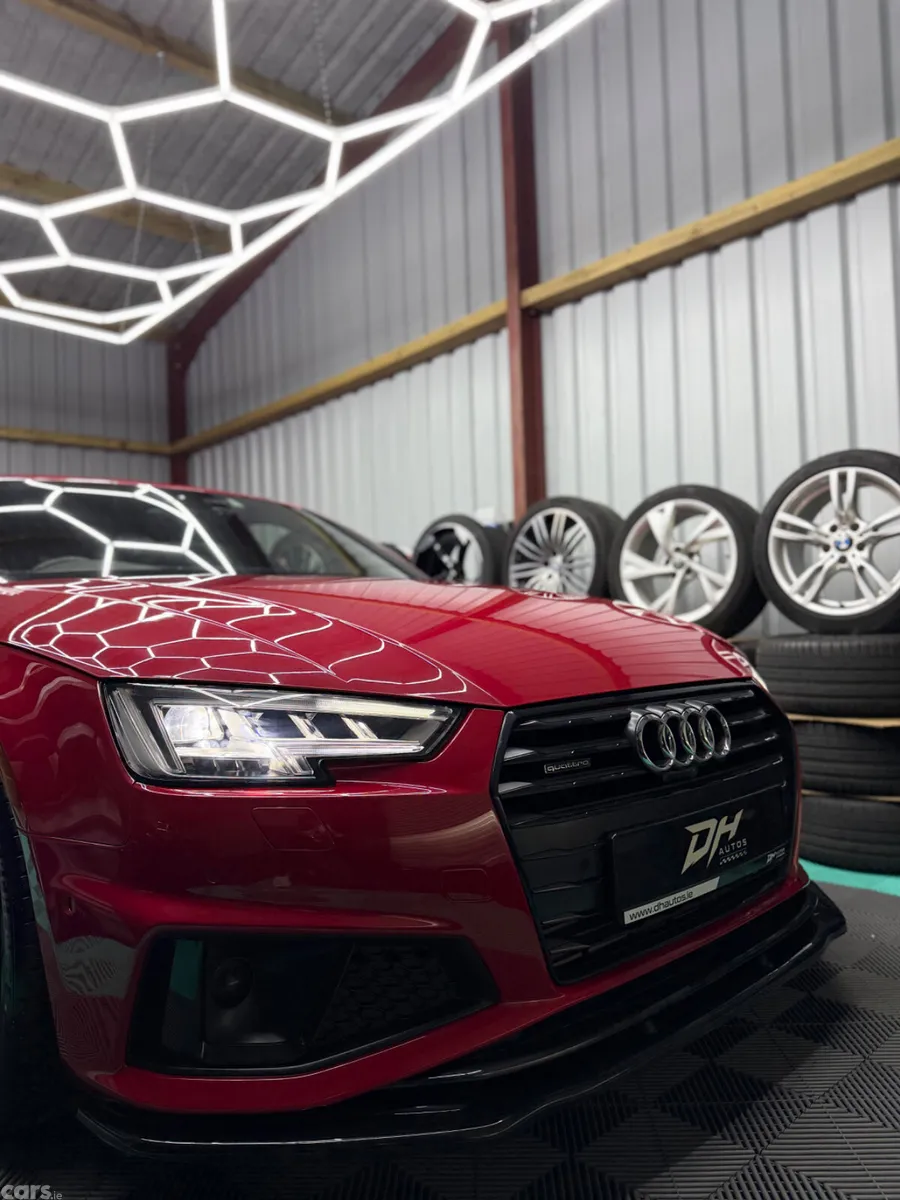 Audi A4 Estate, Petrol, 2019, Red