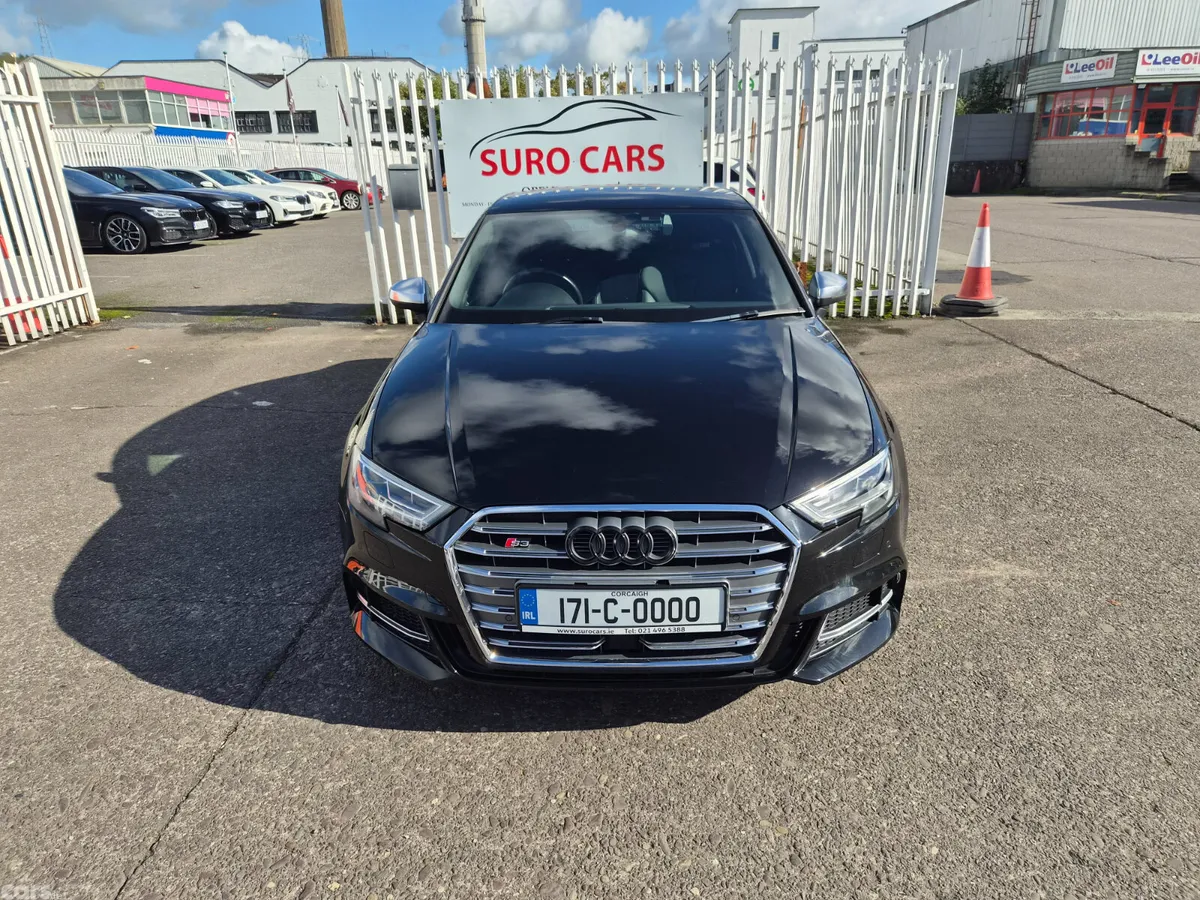 Audi S3 Saloon, Petrol, 2017, Black