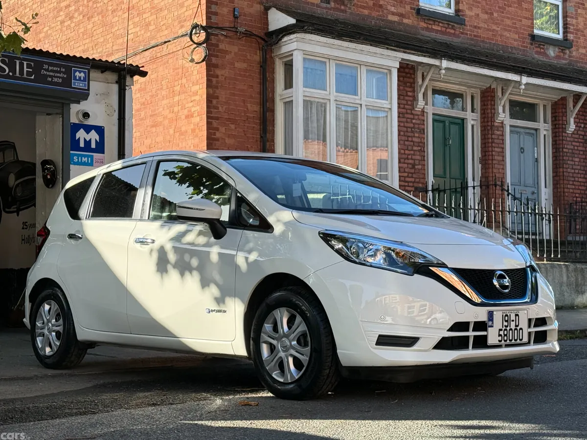 Nissan Note Hatchback, Petrol Hybrid, 2019, White