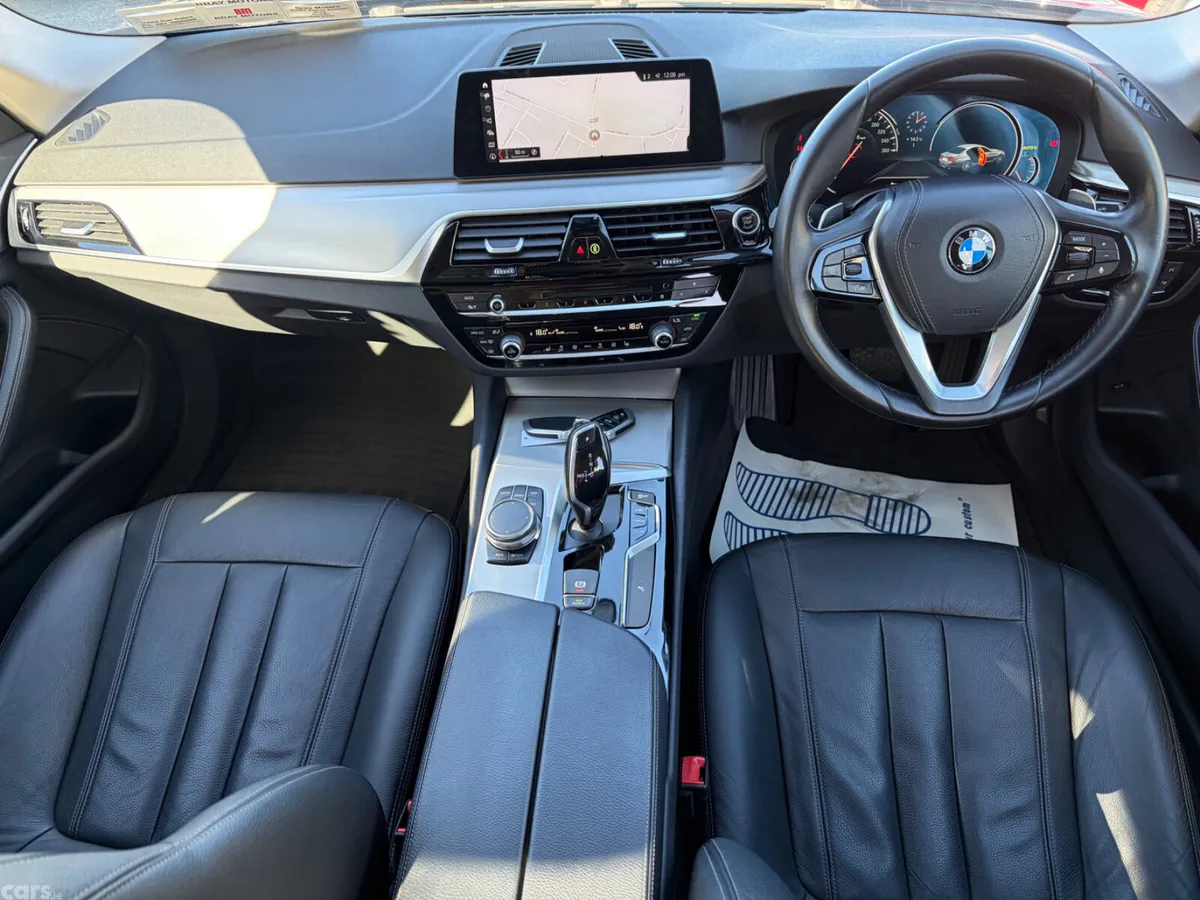 BMW 5-Series Saloon, Diesel, 2017, Blue