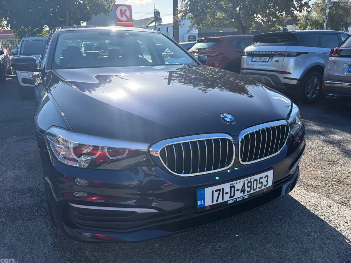 BMW 5-Series Saloon, Diesel, 2017, Blue