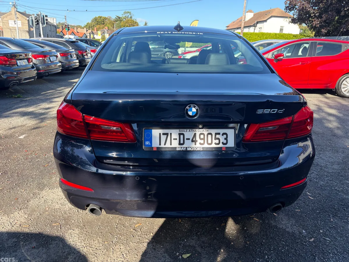 BMW 5-Series Saloon, Diesel, 2017, Blue