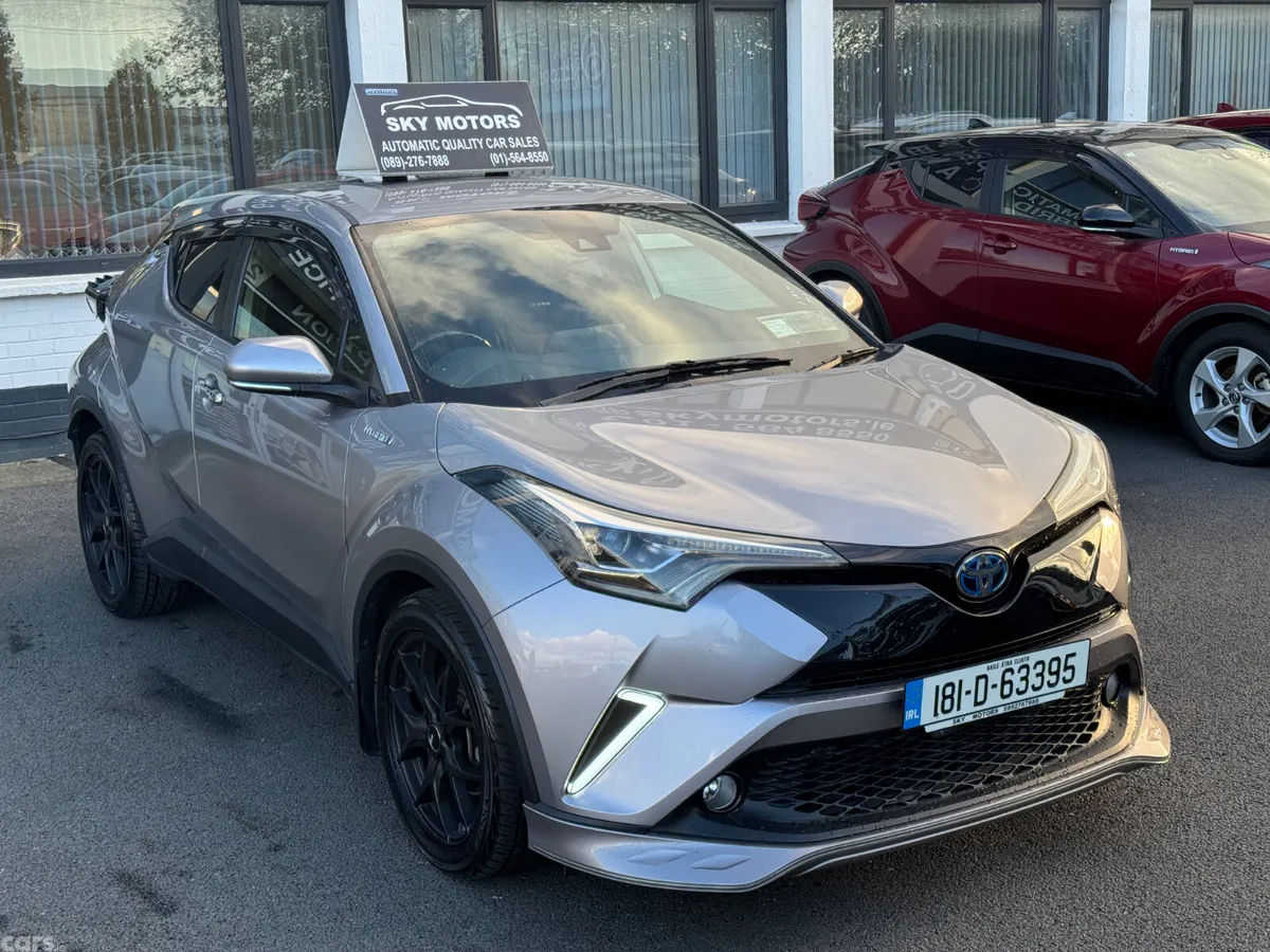 Toyota C-HR SUV, Petrol Hybrid, 2018, Silver