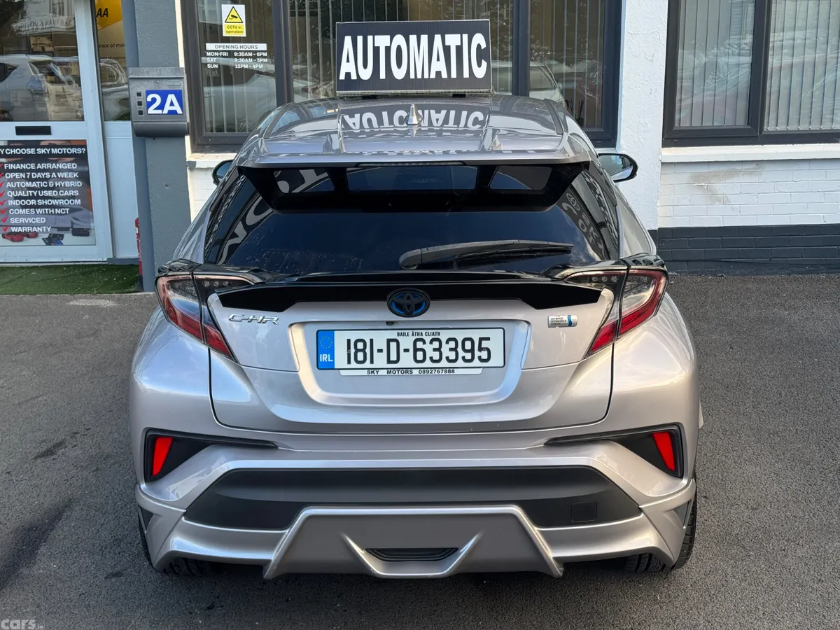 Toyota C-HR SUV, Petrol Hybrid, 2018, Silver