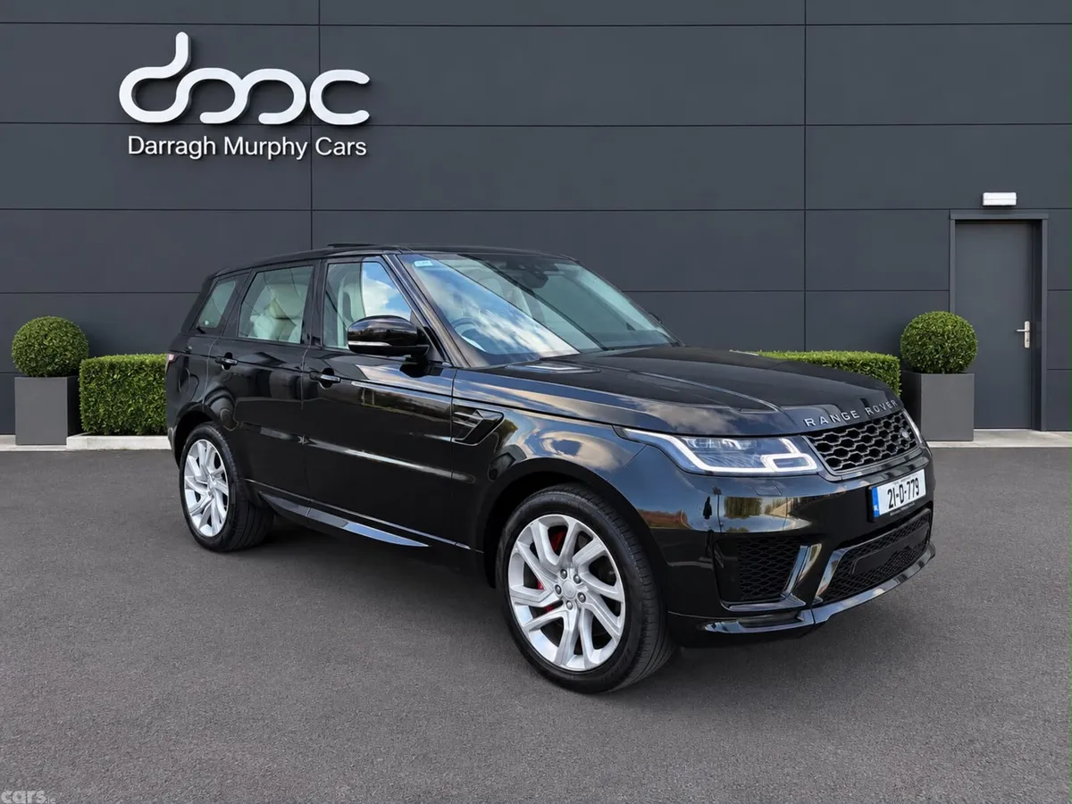 Land Rover Range Rover Sport SUV, Petrol Plug-in Hybrid, 2021, Black