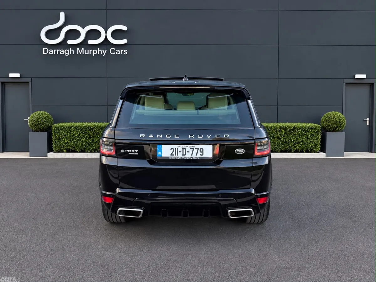 Land Rover Range Rover Sport SUV, Petrol Plug-in Hybrid, 2021, Black