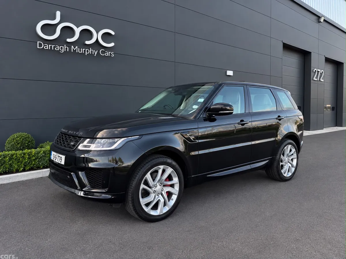 Land Rover Range Rover Sport SUV, Petrol Plug-in Hybrid, 2021, Black