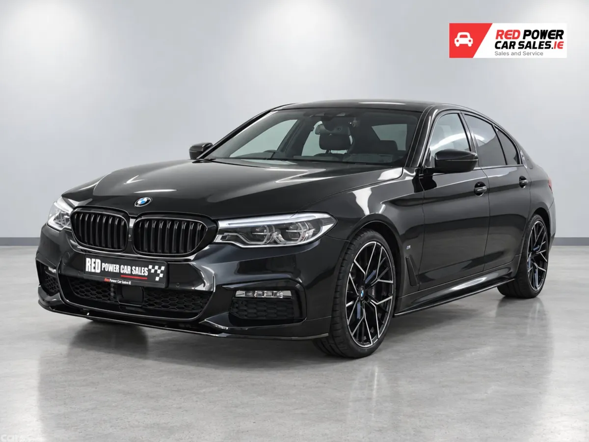 BMW 5-Series Saloon, Petrol Plug-in Hybrid, 2018, Black