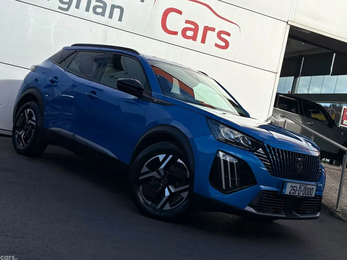 Peugeot 2008 SUV, Electric, 2025, Blue