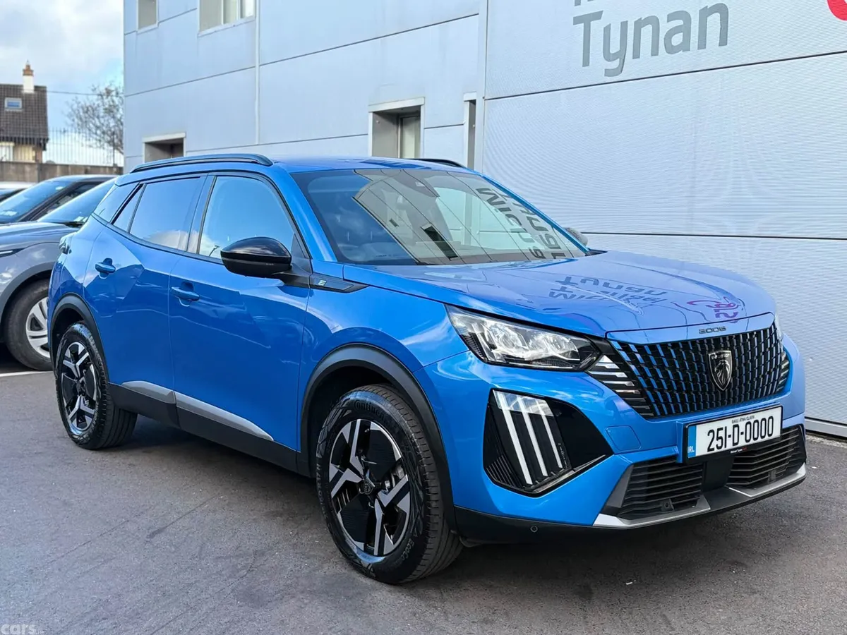 Peugeot 2008 SUV, Electric, 2025, Blue