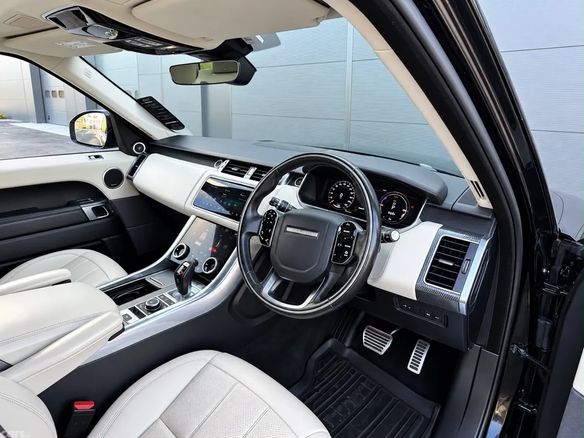 Land Rover Range Rover Sport SUV, Petrol Plug-in Hybrid, 2021, Black