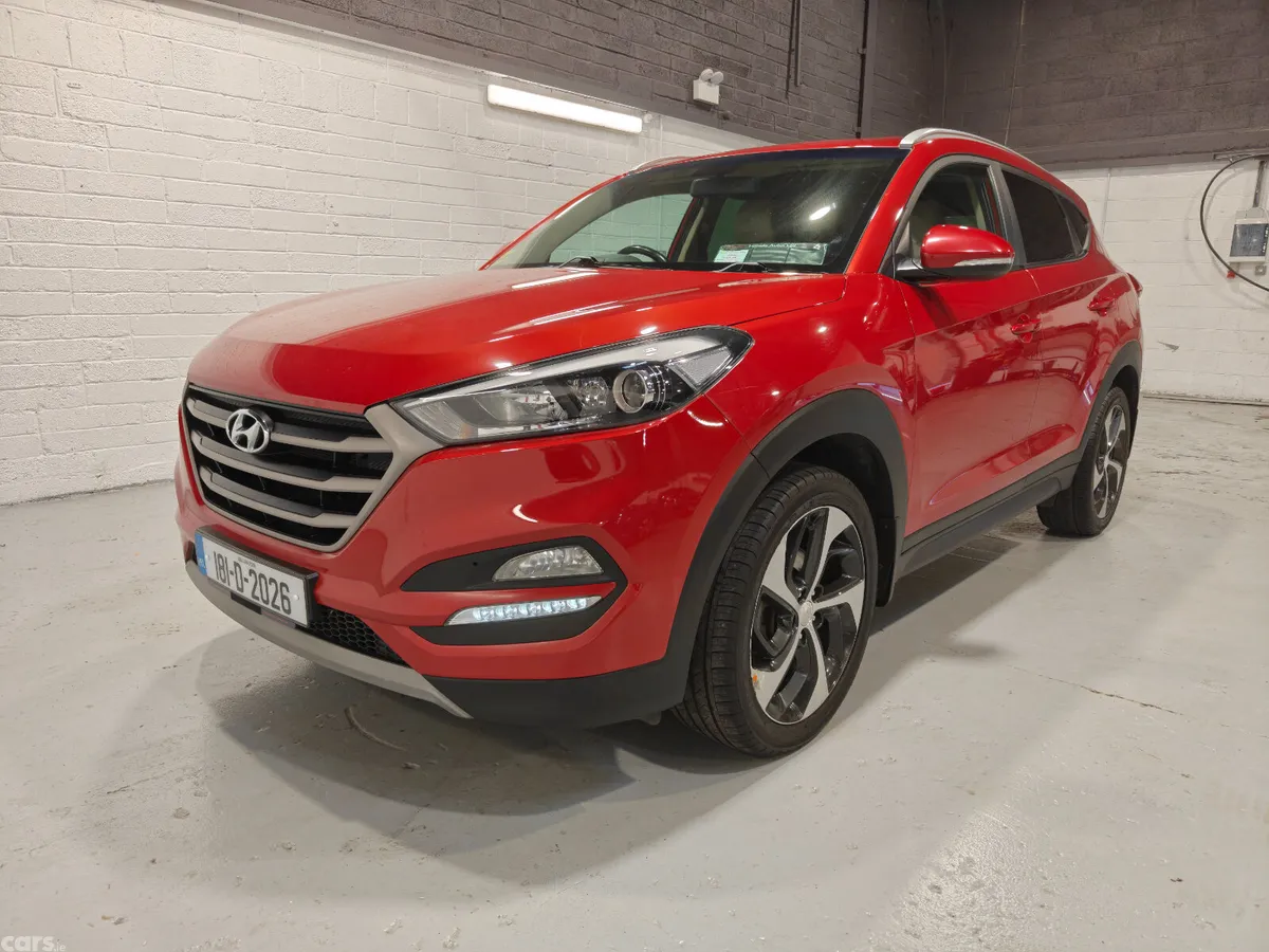 Hyundai Tucson SUV, Diesel, 2018, Red