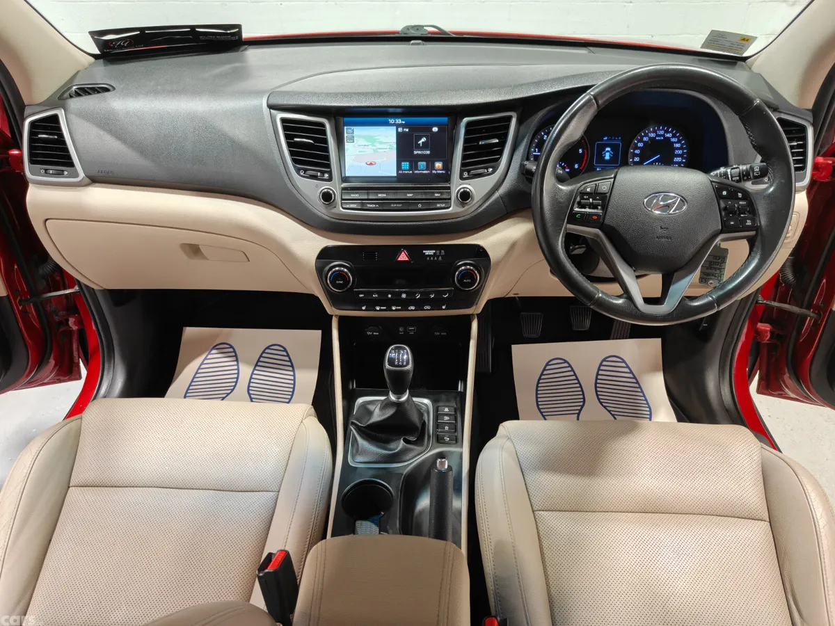 Hyundai Tucson SUV, Diesel, 2018, Red