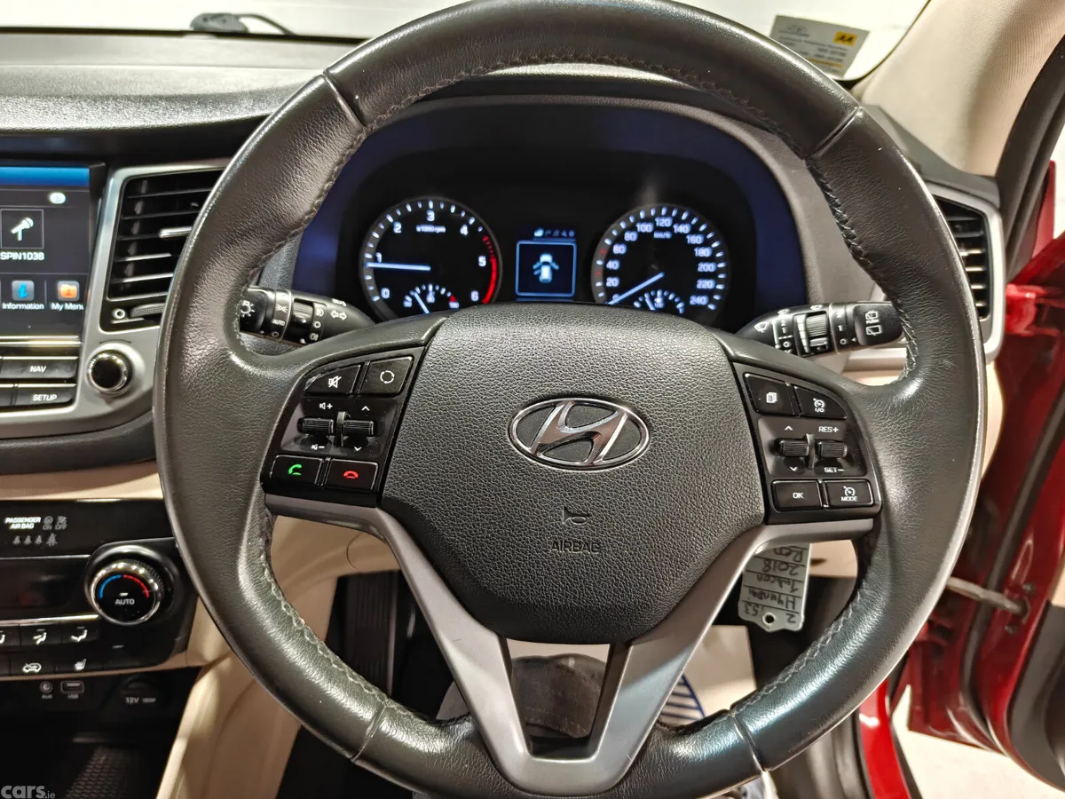 Hyundai Tucson SUV, Diesel, 2018, Red