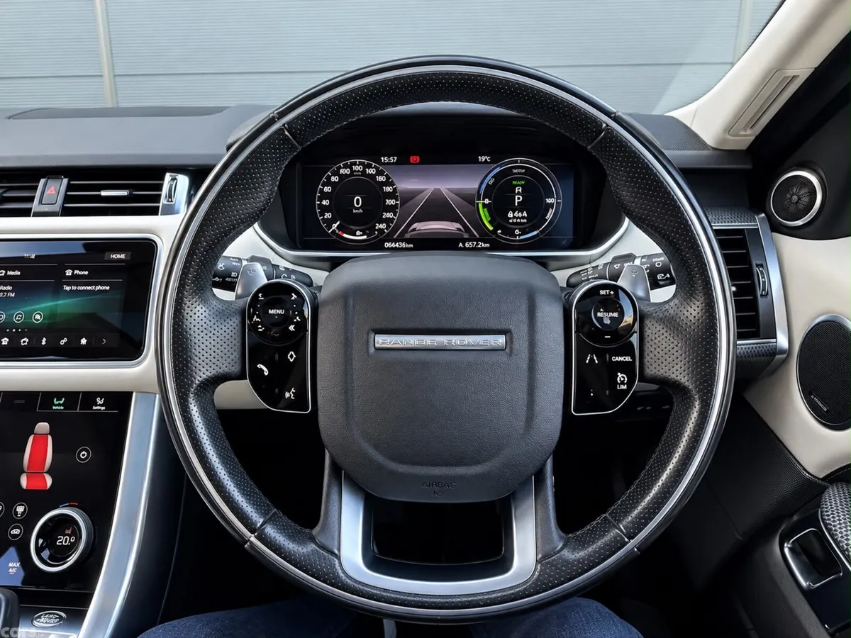 Land Rover Range Rover Sport SUV, Petrol Plug-in Hybrid, 2021, Black