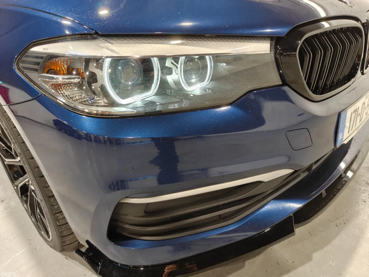 BMW 5-Series Saloon, Petrol Plug-in Hybrid, 2017, Blue