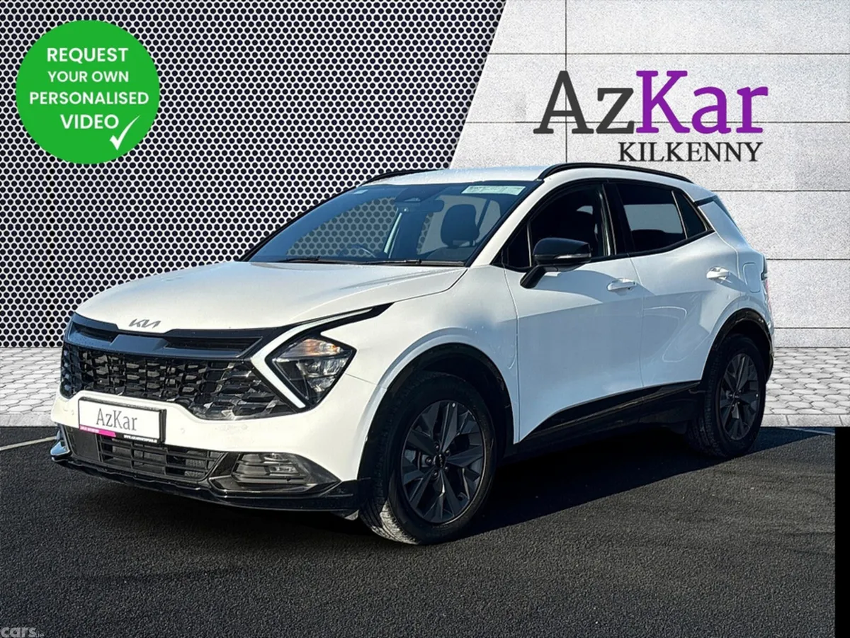 Kia Sportage SUV, Petrol Hybrid, 2024, White