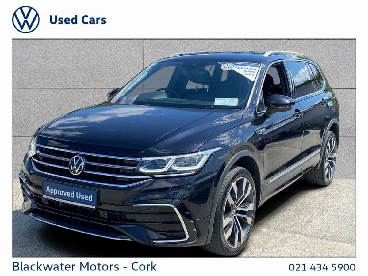 Volkswagen Tiguan Allspace SUV, Diesel, 2023, Black