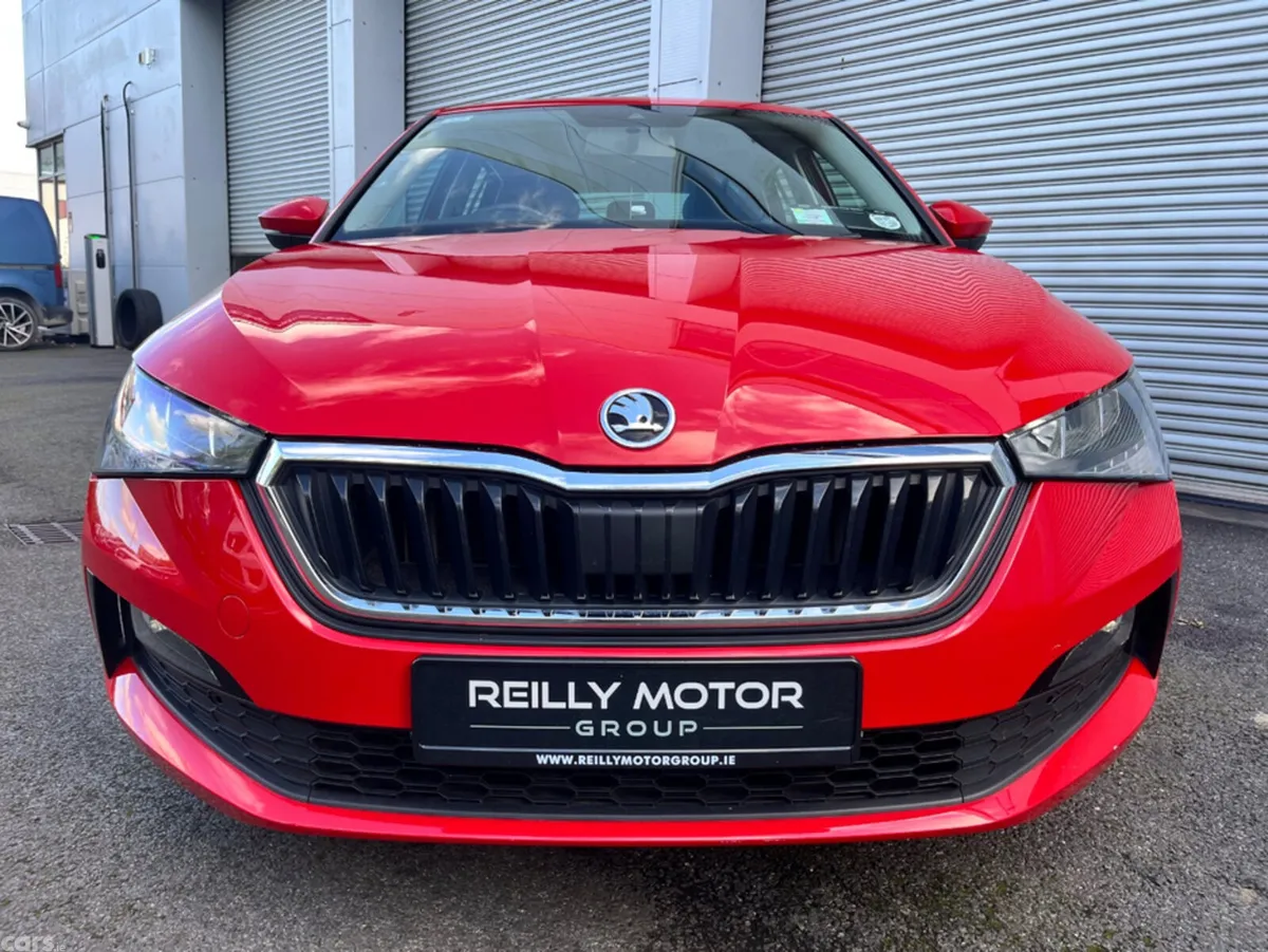 Skoda Scala Hatchback, Petrol, 2020, Red
